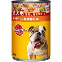 【1ケース】【お取り寄せ対象品】マース ジャパンリミテッド Pedigree ペディグリーチャム スタンダード ざく切りチキン&野菜 400g [マースジャパンリミテッド] *24個