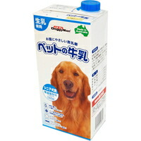 【1ケース】【お取り寄せ対象品】ペットの牛乳 シニア犬用 1000ml[ドギーマンハヤシ] *10個