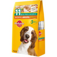 【1ケース】【お取り寄せ対象品】ペディグリーパウチ 11歳からの チキン&緑黄色野菜とささみ入り 70g×3袋入り[マースジャパンリミテッド ペディグリー] *48個