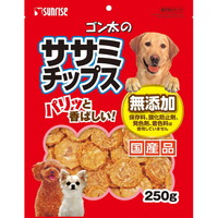 【1ケース】【お取り寄せ対象品】ゴン太のササミチップス 250g[マルカン サンライズ事業部 ゴン太] *25個
