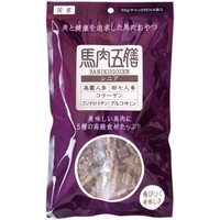 【1ケース】【お取り寄せ対象品】馬肉五膳 シニア 50g×4袋入[オリエント商会] *30個
