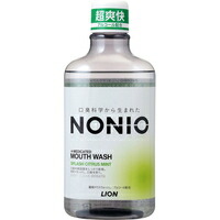 ◆12個セット/NONIO(ノニオ) マウスウォッシュ スプラッシュシトラスミント 600ml[ライオン] (1ケース)