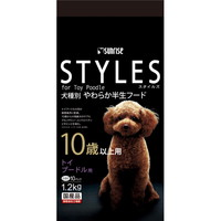 【1ケース】【お取り寄せ対象品】スタイルズ トイプードル用 10歳以上用 120g×10袋[マルカン サンライズ事業部 STYLES(スタイルズ)] *6個