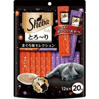 【1ケース】【お取り寄せ対象品】シーバ とろ〜りメルティ まぐろ味セレクション(12g*20本入) *20個