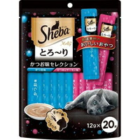 【1ケース】【お取り寄せ対象品】シーバ とろ〜りメルティ かつお味セレクション(12g*20本入) *20個