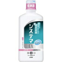◆12個セット/システマEX デンタルリンス ノンアルコールタイプ(450mL) (1ケース)