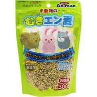 【1ケース】【お取り寄せ対象品】ミニアニマン 小動物のむきエン麦(300g) *24個