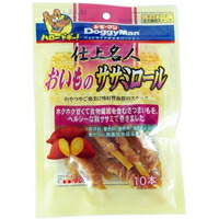 【1ケース】【お取り寄せ対象品】ドギーマン 仕上名人 おいものササミロール(10本入) *48個