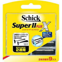 ◆6個セット/【メール便送料無料】シック スーパーIIプラスX 替刃(9コ入)[シック]