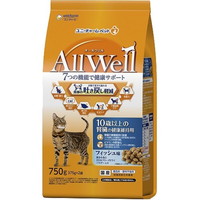 【1ケース】【お取り寄せ対象品】オールウェル キャット ドライ 10歳以上 フィッシュ 吐き戻し軽減(750g)[オールウェル(AllWell)] *9個