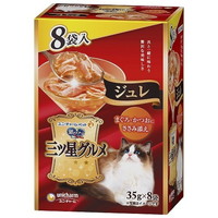 【1ケース】【お取り寄せ対象品】銀のスプーン 三ツ星グルメ ジュレ まぐろ・かつおにささみ添え(35g*8袋入) *20個