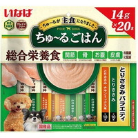 【1ケース】【お取り寄せ対象品】ちゅ〜るごはん とりささみバラエティ(14g*20本入)[ちゅ〜る] *16個