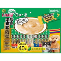 【1ケース】【お取り寄せ対象品】いなば Wanちゅ〜る 総合栄養食 とりささみバラエティ(14g*40本)[ちゅ〜る] *8個