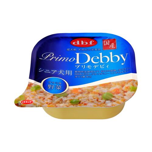 【1ケース】【お取り寄せ対象品】プリモデビィ　シニア犬用　ササミ＆野菜　 95g [デビフペット] *24個