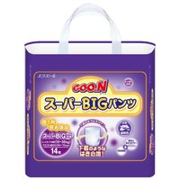 ◆ 6個セット/王子製紙 GOON グーン スーパーBIGパンツ 14枚 [大王製紙 グーン(GOO.N)]
