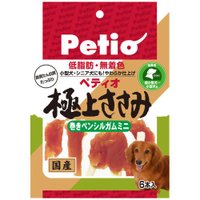 【1ケース】【お取り寄せ対象品】ヤマヒサ ペティオ（Petio) 極上ささみ 巻ペンシルガムミニ 6本入り[ヤマヒサペットケア事業部 Petio(ペティオ)] *30個