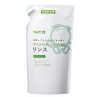 ◆10個セット/シャボン玉石けん 無添加せっけんシャンプー専用リンス つめかえ用 420ml