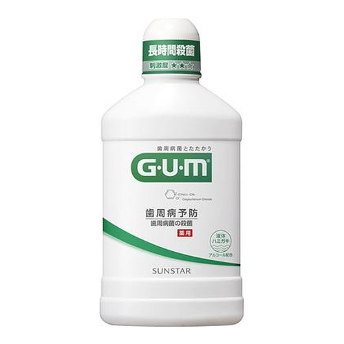 ◆10個セット/SUNSTAR サンスター GUM ガム デンタルリンス レギュラータイプ500ml [GUM(ガム)]