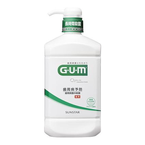 ◆5個セット/サンスター  GUM[ガム] 薬用 デンタルリンス レギュラータイプ 960ml [GUM(ガム)]