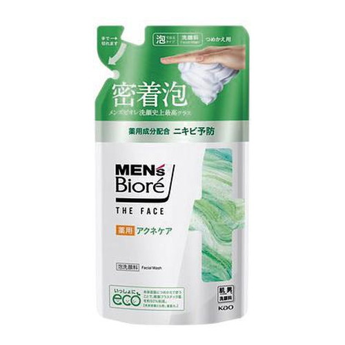 ◆24個セット/メンズビオレ ザフェイス 薬用アクネケア つめかえ用 170ml[花王]