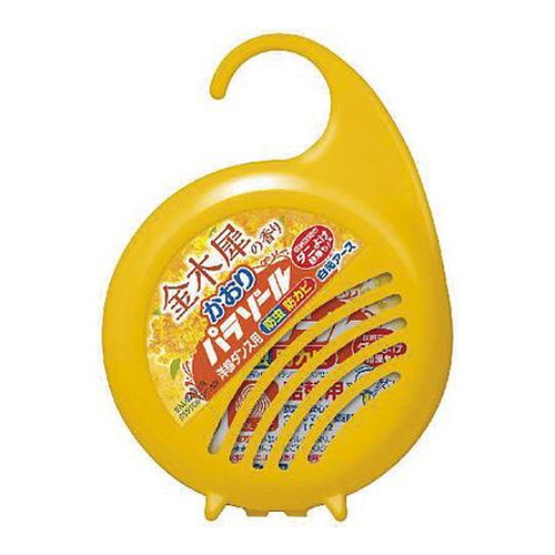 ◆60個セット/洋服ダンス用かおりパラゾール金木犀の香り 容器付108g[白元アース]