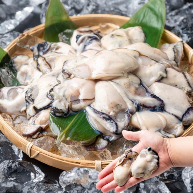 冷凍牡蠣 牡蠣 国産 4kg (1kg ×4袋）1袋あたり26〜35粒（解凍後1袋あたり850g） 2Lサイズ 冷凍かき 殻無し むき身 加熱用 アヒージョ カキフライ 送料無料_1