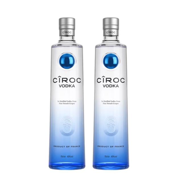 シロック CIROC ウォッカ 700ml ２本セット 40度 フランス産 スピリッツ VODKA 正規品_3
