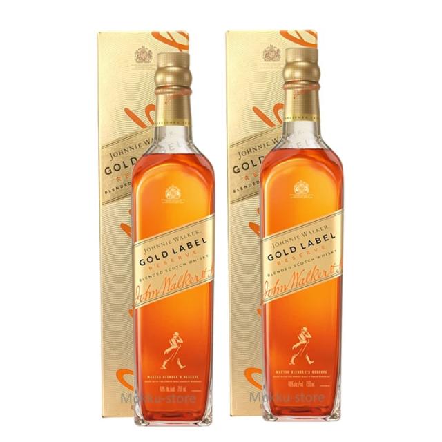 ジョニーウォーカー ゴールドラベル 700ml 2本セット ジョニーウォーカー ゴールドラベル リザーブ 700ml 2本セット ギフト