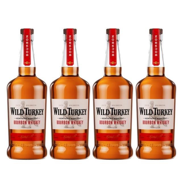 ワイルドターキー スタンダード 700ml ４本セット 正規品 樽熟成期間 ６〜8年 バーボン  ウイスキー アメリカ製 ロック ハイボール ストレート お酒 まとめ売り_9