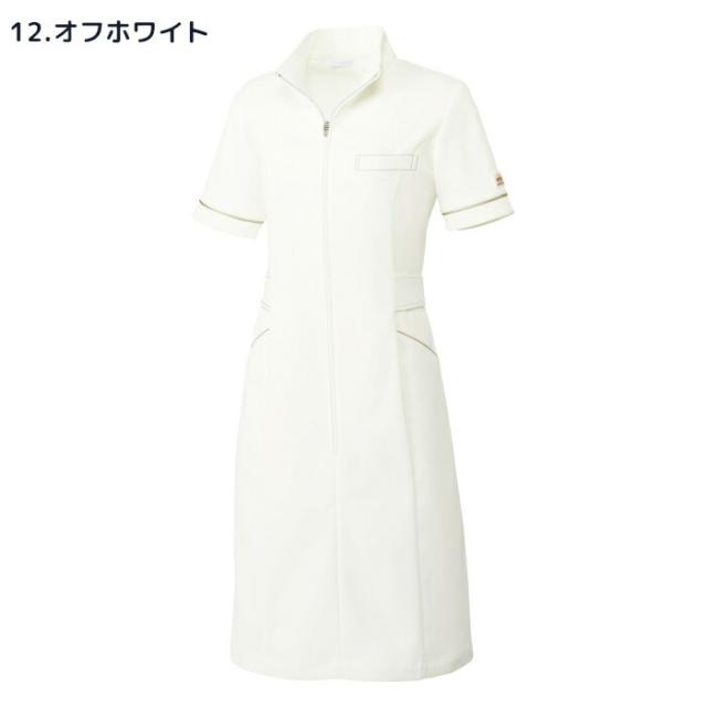 エステユニフォーム ワンピース michel klein ミッシェル クラン 白衣 制服 MK-0021 おしゃれ 大きいサイズ_2