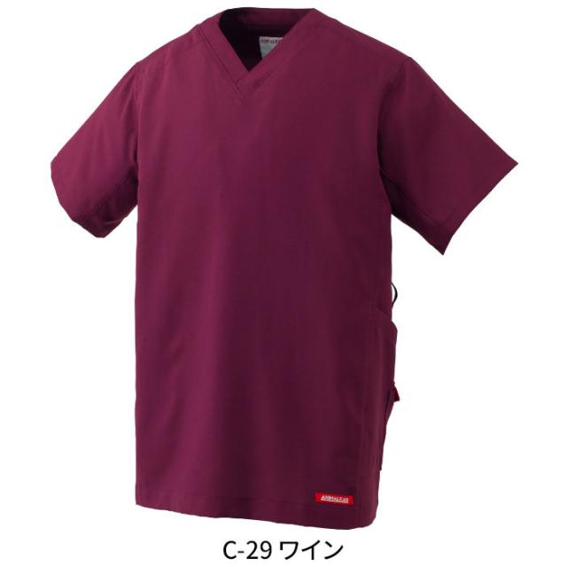 スクラブ パンツ 上下セット 白衣 ストレッチ 動物病院 アニマルクリニック ペットサロン トリマー 獣医師 獣看護師 AL-0001 AL-0003| 半袖 ユニフォーム 制服 男女兼用 ユニセックス メンズ レディース ナース ドクター ユニホーム 仕事着 SS S M L LL 3L_15