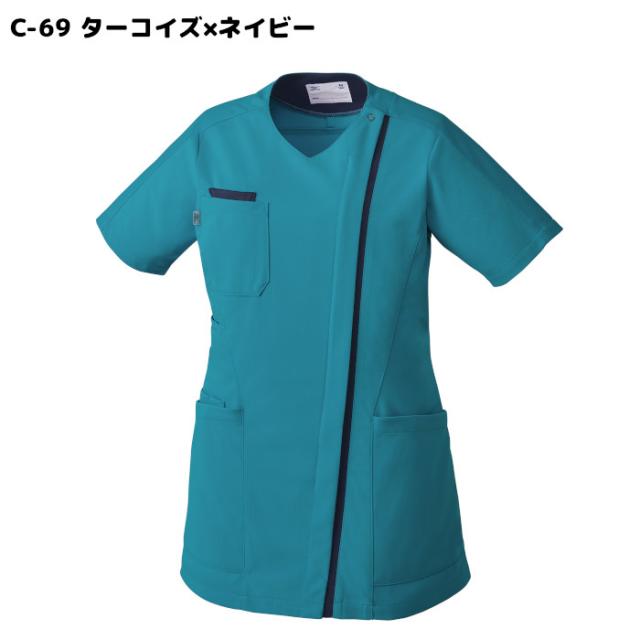 看護師 白衣 スクラブ 医療用 上下セット ミズノ MZ-0238/MZ-0241 上下セット ミズノ白衣 女性 スクラブ白衣セット mizuno ズボン 医療用白衣 手術衣| ユニフォーム 医師 ナース服_6