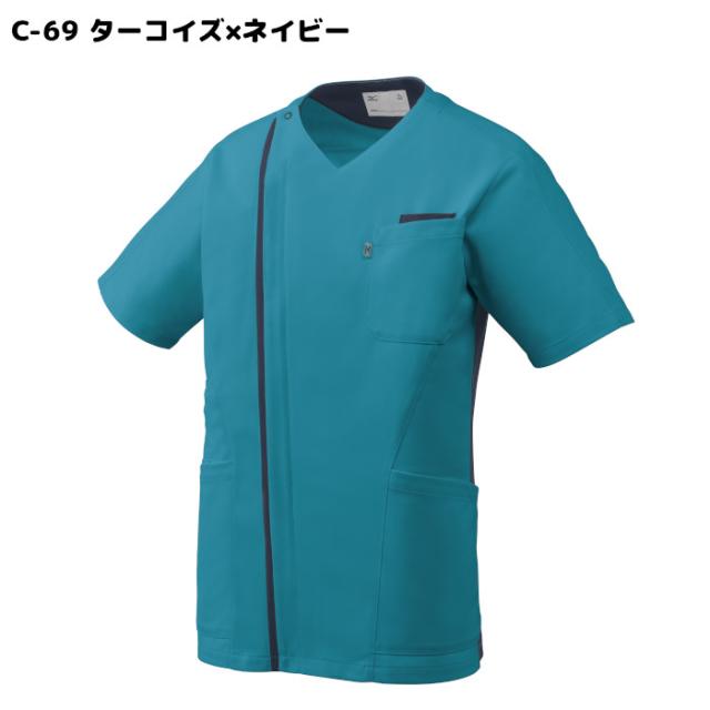 看護師 白衣 スクラブ 医療用 上下セット ミズノ MZ-0239/MZ-0242 上下セット ミズノ白衣 男性 スクラブ白衣セット mizuno パンツ 医療用白衣 手術衣| ユニフォーム 医師 ナース服_6