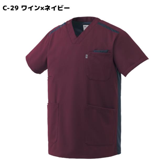 看護師 白衣 スクラブ 医療用 上下セット 医療 ミズノ MZ-0240/MZ-0241 上下セット ミズノ白衣 女性 スクラブ白衣セット mizuno パンツ 医療用白衣 手術衣| ユニフォーム 医師 ナース服_5