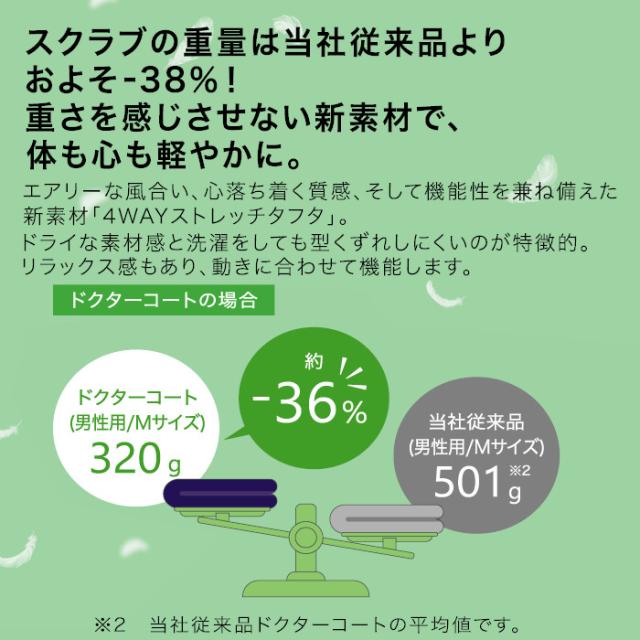 ミズノ 白衣 ドクターコート 医療用 コート 診察衣 MZ-0308 | MIZUNO 軽量 軽い 疲れにくい ユニフォーム 制服 病院 医師 ドクター 薬剤師 薬局 クリニック 歯科 整体 ユニホーム 仕事着 メンズ 男性 S M L LL 3L ホワイト 白_1
