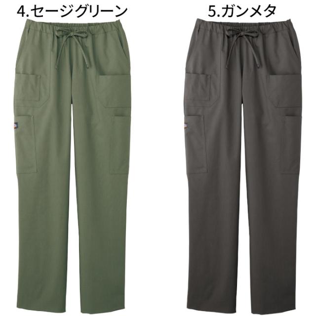 ディッキーズ スクラブ 白衣 医療 上下セット ベージュ 7033sc 5017SC おしゃれ Dickies 男性 女性 半袖 カーゴパンツ 綿 ポリ ストレッチ| ユニフォーム レディース 医師 女性用 ナース服 メンズ 大きいサイズ 制服 医療 介護服 パンツ_11