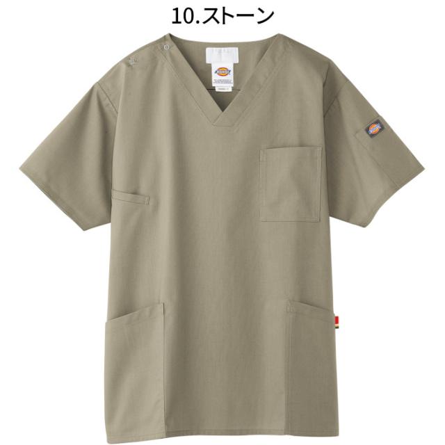ディッキーズ スクラブ 白衣 医療 上下セット ベージュ 7033sc 5017SC おしゃれ Dickies 男性 女性 半袖 カーゴパンツ 綿 ポリ ストレッチ| ユニフォーム レディース 医師 女性用 ナース服 メンズ 大きいサイズ 制服 医療 介護服 パンツ_7
