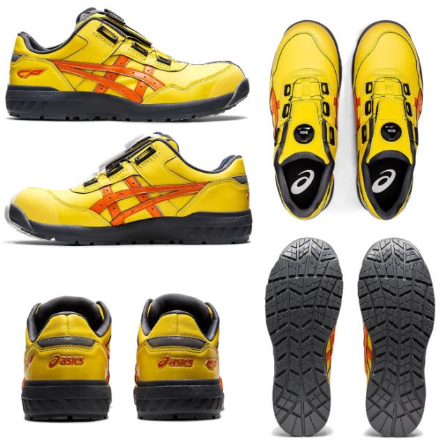 アシックス asics 安全靴 ミッドカット ウィンジョブ CP306 BOA おしゃれ_6