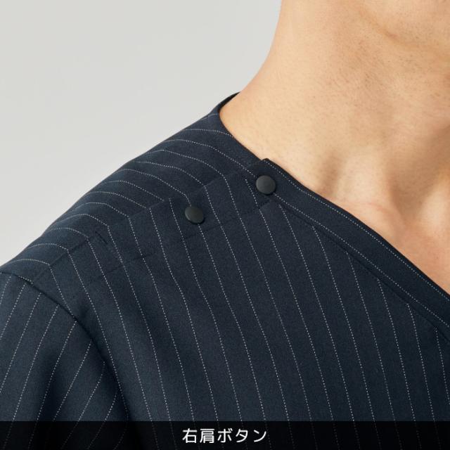 スクラブ 白衣 医療用 上下セット おしゃれ フォーク 7096SC 5034SC ズボン 看護 医院 クリニック| ユニフォーム 上下セット 医師 半袖 ナース服 男性 メンズ 大きいサイズ 医療 介護服 看護師_2