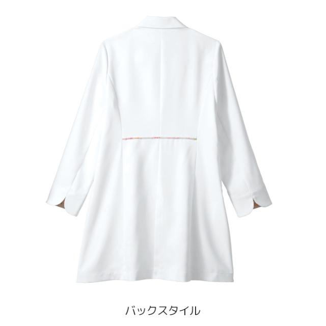 ローラ アシュレイ ドクターコート ショート丈 白衣 レディース 診察衣 研究衣 実験衣 医療 おしゃれ LW103_9