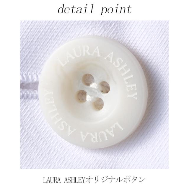 ローラ アシュレイ ドクターコート ショート丈 白衣 レディース 診察衣 研究衣 実験衣 医療 おしゃれ LW103_4