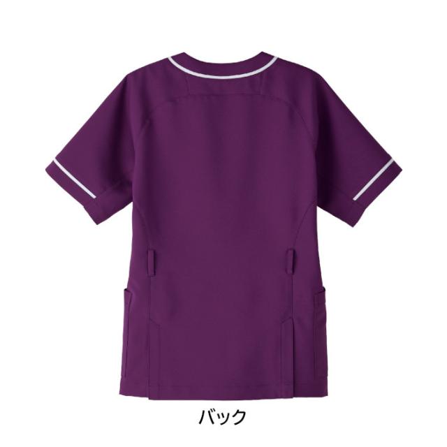 スクラブ 白衣 医療 上下セット ストレッチ 看護師 男女兼用 医師 介護 ユニフォーム 半袖 レディース ナース服 女性用 メンズ 男性用 おしゃれ 手術衣 介護士 医療用 MS006 MB004_5