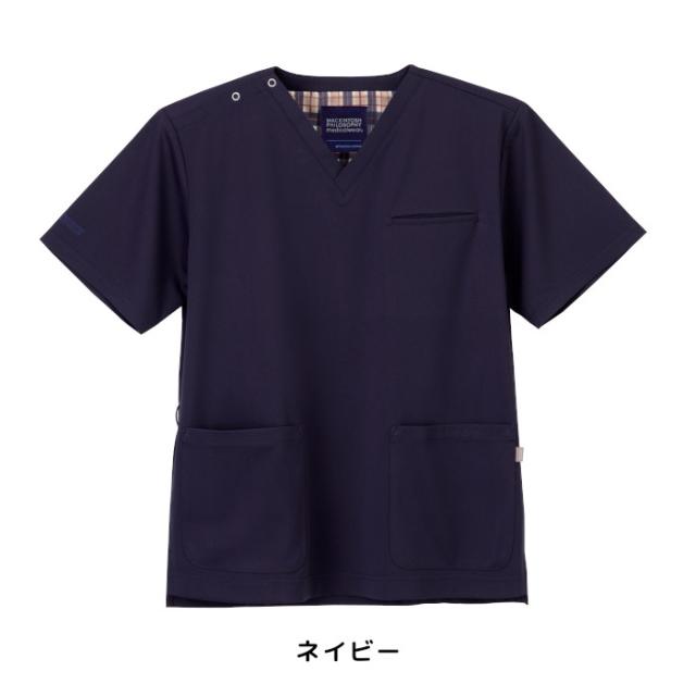 マッキントッシュ フィロソフィー スクラブ メンズ 男性 ブランド 医療用 白衣 看護師 介護士 ナガイレーベン おしゃれ かっこいい メディカル MPA3902_5