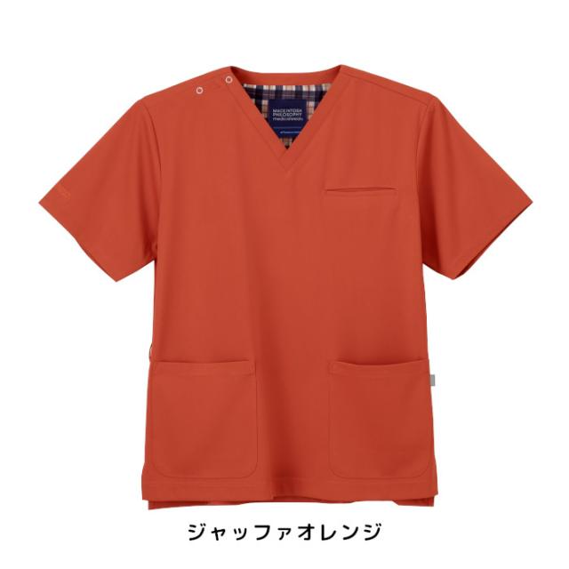 マッキントッシュ フィロソフィー スクラブ メンズ 男性 ブランド 医療用 白衣 看護師 介護士 ナガイレーベン おしゃれ かっこいい メディカル MPA3902_9