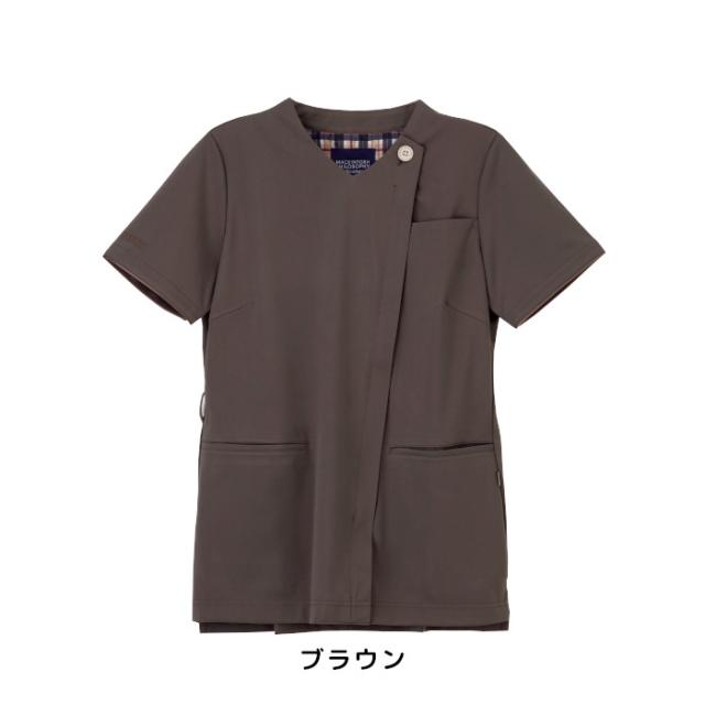 マッキントッシュ フィロソフィー スクラブ 前開き ファスナー レディース 女性 ブランド 医療用 白衣 看護師 介護士 ナガイレーベン おしゃれ かっこいい メディカル MPA3917_6