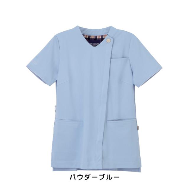 マッキントッシュ フィロソフィー スクラブ 前開き ファスナー レディース 女性 ブランド 医療用 白衣 看護師 介護士 ナガイレーベン おしゃれ かっこいい メディカル MPA3917_7