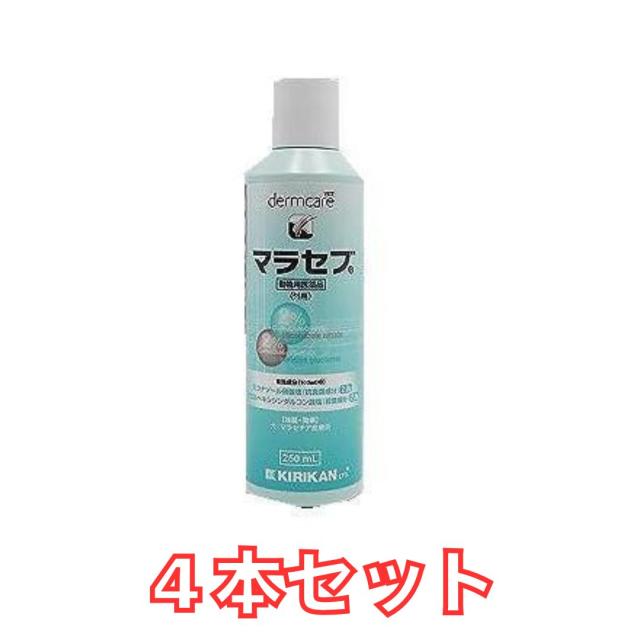【4個セット】【動物用医薬品】犬用 マラセブシャンプー 250ml×4個
