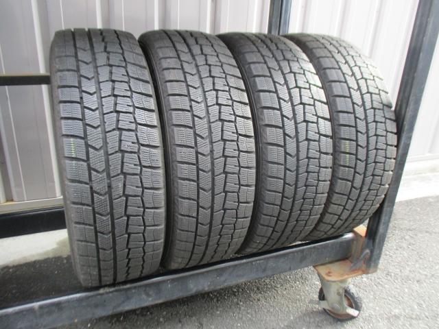 ★☆185/60R15 84Q ダンロップ WINTER MAXX WM02 スタッドレス 2021年製 4本 送料込 T70380107☆★インボイス領収書発行可能