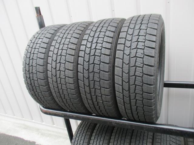 185/60R15 84Q ダンロップ WINTER MAXX WM02 スタッドレス 4本 送料込