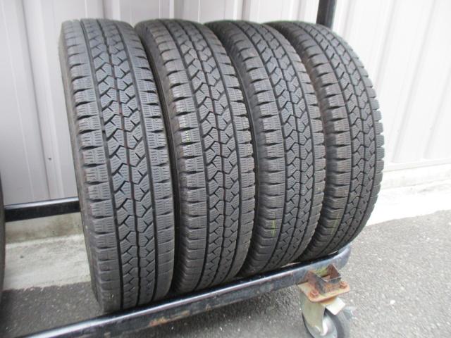 ★☆155/80R14 88/86N LT ブリヂストン BLIZZAK VL1 スタッドレス 2023年製 4本 送料込 T71040116☆★インボイス領収書発行可能